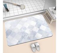 Bath Mat for Bathroom Shower Mat 50x80cm Quick Dry Non Slip Floor Mats Super Absorbent Bath Rug, Thin Rubber Bathmat Kitchen Washable Bathroom Carpet Accessories Decor Rugs Craft 2-498