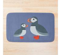 Bath Mat I Love Puffins 20 x 31 inch Non-slip Bathroom