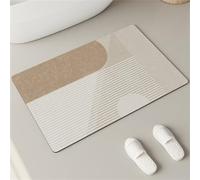 Bath Mat Mats Non Slip Bathroom Mat 70x140cm, Super Absorbent Floor Mat, Quick Dry Bath Stone Mat, Washable Bathroom Rugs Rug Carpet for Bedroom, Toilet Shower Mat, Tub, Sink, Kitchen, Door, Simple