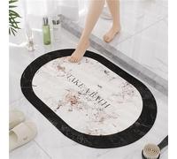 Bath Mat Non Slip, Stone Bath Mat Quick Dry, Super Absorbent Bathroom Rug Floor Mat, 35x59in Extra Large Flower Bath Mat Mats for Shower, Tub, Bathtub, Bedroom Carpet, Kitchen, Toilet, Door Rugs