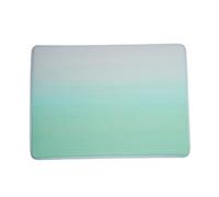 Bath mat of memory foam 70x50cm rolled Sugar green