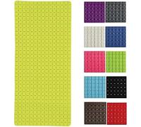Bath mat "Quadro Premium" 36x76cm green