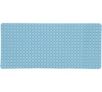 Bath mat "Quadro Premium" 36x76cm light blue