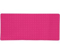 Bath mat "Quadro Premium" 36x76cm magenta
