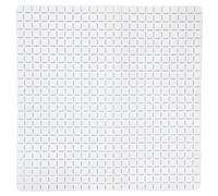 Bath mat "Quadro Premium" 54x54cm white