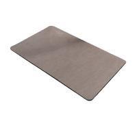 Bath Mat Rug-Rubber Quick Dry Super Absorbent Thin Bathroom Rugs Fit Under Door-Washable Floor Mats Brown S