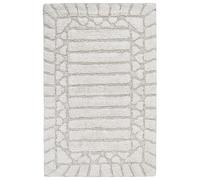 Bath Mat TEKKE Light Beige 60 x 90 cm Cotton