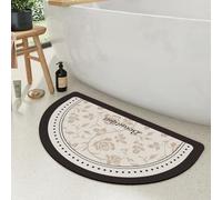 Bath Mats, Modernized Magic Mat Bathroom, Rubber Anti Slip Bathroom Rug, Shower Room Rugs for in Front of Bathtub, Sink(B,50x80cm)