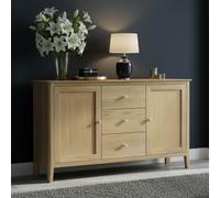Bath Medium Sideboard - 140cm - 2 Door - Oak