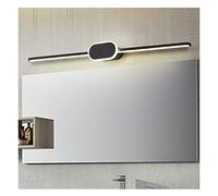 Bath Mirrorps, Led Vanity Light Acrylic Bathroom Mirror Front Light Lightifixtures Indoor Lowallp Waterprooffog Make-Up Mirror Light,/Warm Light/81Cm/White Light/41Cm