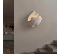 Bath Mirrorps, Wallps,Wabi-Sabi Cement Wallp Lightifixture Industrial Concrete Wall Light G4 Warm Light Bedside Wall Sconce for Corridor Bedroom Liviroom/B/s