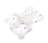 Bath Net Support Cushion for Bath Time and Newborn Use White | Mesh and Cotton Fabric, Floating Anti Slip Support, Fits Bath Tub, Comfortable for Babies