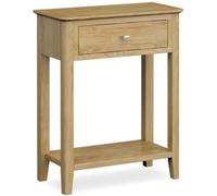 Bath Oak 1 Drawer Telephone Table