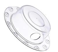 Bath Overflow Cover, Transparent Bath Drain Cover, Durable Overflow Bath Hole Cover, Non-Slip Bath Overflow Drain Cover Bath Drain Cover and Bath Cover for Overflow Prevention