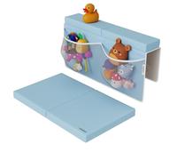 Bath Pads Set for Knee and Elbow Pads - Premium Gift for Expectant Moms - Thick Non-Slip Knee Pad - Knee Protector with Toy Organizer