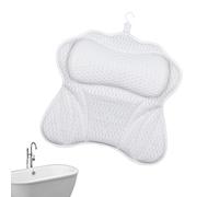 Bath Pillow for Tub, Relaxing Bath Pillow for the Bath, Breathable Headrest with Suction Cups for Bathroom, Shower, Spa, Private, Home, Hotel