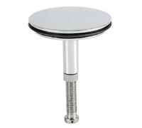 Bath Plug Replacement, 43MM Bath Plug, Silver Pop Up Bath Plug, Durable Bathtub Stopper, Universal Fit Bath Plug Replacement, Easy Installation for Standard Bath Tubs