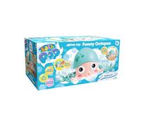 Bath Pop Wind-Up Funny Octopus Bath Toy - 2-in-1 Land & Water Clockwork Toy for Toddlers - Mechanical Swimming Octopus with Clickety-Clack Sounds - Sensory Preschool Toy for Ages 3+