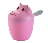 - Bath Rinse Cup - Hippopotamus Design, Gentle Water Flow, Shampoo Rinse | Soft Edge, Controlled Pouring of Hair Washing Cups, Tear-Free Bathing Aid for Use of the Bath and