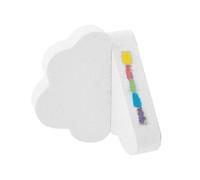 Bath Salt Balls - Cirrus Fizzy Soaper, 1 Piece Floating Puffy Washer for Soaking Tub, Effervescent Sky with Gentle Suds, Personal Care, Stratus Pellet for Cabin, and Inn