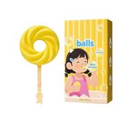 Bath Salt Balls- Cute Ba-th Ball- Cute Bubble Bath Balls for Kids, Blow Bubble Body Cleanser | for Kids Home Travel Bathroom Hotel SPA Relaxation Fun Play (7.4x4x13.4cm/2.91x1.57x5.28inch)