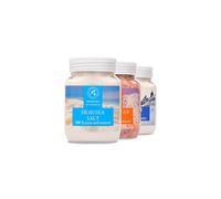 Bath Salts Set - Epsom Salt - Himalayan Pink Salt - Dead Sea Salt 100% Pure and Natural - Body Care - Best for Good Sleep - Beauty - Bathing - Body