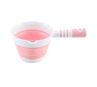 Bath Scoop - Foldable Silicone Dipper, Portable Water Ladle, Multi Purpose Folding Container Scoop | Travel Bathing Water Tool, Bathroom Garden Outdoor Use, Flexible Household Washing