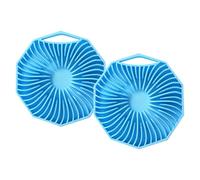 Bath Scrub for the Body | Shower Scrub Bath Brush | Pack of 2 Silicone Loofah Massage Brush Cleaning Brush Bathroom Accessories Care Items for Men Women