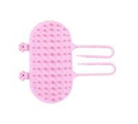 Bath Scrubber, Washing Brush, Reusable Gentle Bristles Flexible Design Easy Cleaning Soft Touch, Pet Brush for Grooming, Shedding, Massaging, 4.72 x 2.36 inches