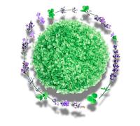 Bath Sea Salts for Muscle Soak & Relaxation Natural PMT Relief Spa Aromatherapy for Bath Body & Mind Soothing & Hydrating Skincare & Body Soak with Geranium Lavender & Bergamot Essential Oils 350g