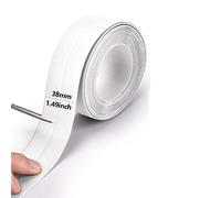 Bath Sealant Caulk Strip White Silicone Sealant Kitchen Waterproof Adhesive Tape PVC Water Resistant Anti Mould Sealing Tape for Bathroom Kitchen Toilet Wall Corner Window Sill 38MM X 3.2M White