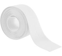 Bath Sealant, Caulk Tape Sealant Strip Waterproof Bathroom Kitchen Strip Tape PVC Self Adhesive Tape for kitchen, bathroom, bathtub, toilet, wall, floor (White)