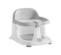 Bath Seat - Bathing Seat for, Showering Seats, Children Portable Bathing Aid, 360° Rotating Guardrail with Raised Backrest Quick Drain Handle Design for Safe Comfortable at Home