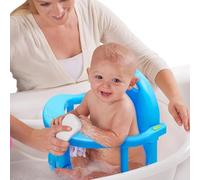 Bath Seat - Foldaway Holder, Grip Safe Design, Comfortable Wash Helper, Balanced Sitting Aid | Gentle Assistance for Soapy Tub Cleaning Moments Months Six Eighteen Children