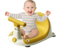 Bath Seat for Babies, Baby Bath Seat, Children's Shower Stool, Non-Slippery Creative Motorcycle Shape for Toddler Bath, Ideal for the Shower, Bathroom