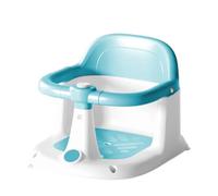 Bath Seat For child - Childern Shower Chair Support, Non Slip Suction Cups | Ergonomic Stable Sitting Assistance Structure Compact Design, Portable New-born Bathing Helper Equipment for Home Travel Ho