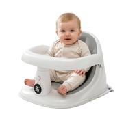 Bath Seat for Kids, Non-Slip Suction Cup Backrest Bath Seat | Children Sit Up Bath Chair with Water Temp Gauge, for 6-24 Months Boys Girls Young Children