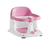 Bath Seat, Portable Quick-Drain Bathing Chair, 360° Rotating Guardrail with Non-Slip Base for 1-3 Year Olds, for Bathtub, Water Play, Travel and Beach