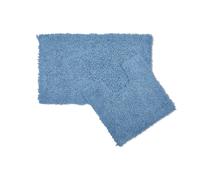 Tumble Twist Pure Cotton 2pc Bath set in Blue - TJ Hughes