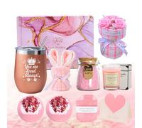 Bath Set Pamper Gifts for Women, Self Care Package Relaxation Spa Bath Set for Her, Get Well Soon Gifts for Women, Female Anniversary Presents, Unique Christmas Gifts for Your Mum, Wife,Friends,Sister