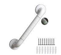 Bath Shower Grab Rail,Stainless Steel Safety Hand Rail Bathroom Grab Bar Anti-Slip Handrail Bathroom Grab Bar Disabled aids for Bathtub Shower,and Steps,Indoor Outdoor Use 80CM