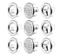 Bath Sink Round Ring Overflow Cover Hole Spare Basin Plastic Tidy Trim Bathroom Ceramic Pots Bathtub lingli(K01-KXH)