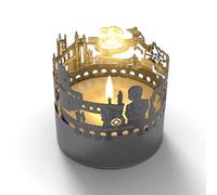 Bath Skyline Shadow Play | Candle Attachment for Stunning Room Projection | Perfect Souvenir for Bath Lovers | Unique Gift Idea