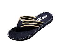 Bath Slippers Super Soft Slippers Summer Indoor Bamboo Straw Bathing Shoes Comfortable Slippers Soft Cozislides Lovers Slippers Unisex, black, 9.5 UK