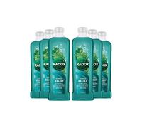 'Bath Soak' Stress Relief, Rosemary & Eucalyptus Scent, 6 x 1L Radox Green One Size