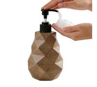 Bath Soap Dispenser | Bottle with Reusable Resin Pump, Soap Dispenser for Bathroom Kitchen and Countertop | For Sink Floor Bath Washbasin Hand Detergent Lotion