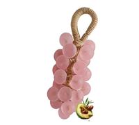 Bath Soap - Grape Shape Handmade Facial Cleanser, Natural Organic Bar Soap, 170g Aromatherapy Bars Soaps For Relief Dryness, Gentle Moisturizing Formula For Men Women Kids (peach)