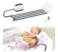 Bath Spa Massage Mat, Home Surfing Massage Bath Mat with Remote Control, 6 Gear Adjustable, for Loosening Tight Muscles Improve Sleep