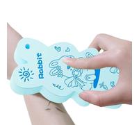 Bath Sponge - 3D Skin Sponge | Scrub | Cute Bunny Body Design | Back Wash for Face Convenient Portable | Travel Camping Daily Care