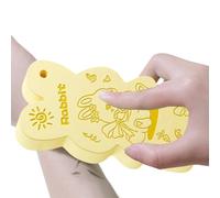 Bath Sponge - 3D Skin Sponge | Scrub | Cute Bunny Body Design | Back Wash for Face Convenient Portable | Travel Camping Daily Care